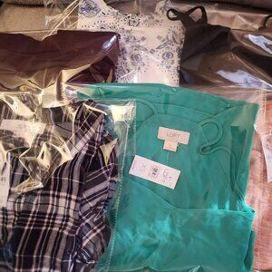 LOFT clothing lot of 6 pieces New with tags size XS